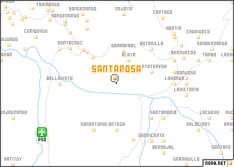 map of Santa Rosa