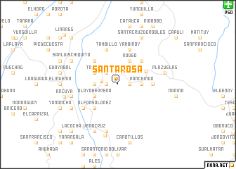 map of Santa Rosa