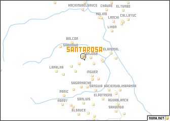 map of Santa Rosa