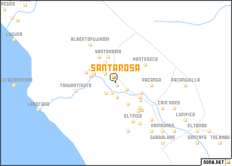 map of Santa Rosa