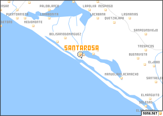 map of Santa Rosa