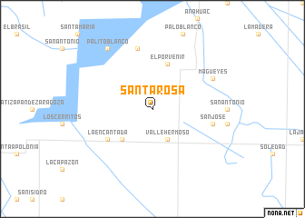 map of Santa Rosa