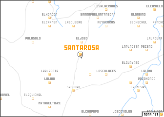 map of Santa Rosa