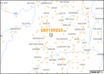 map of Santa Rosa