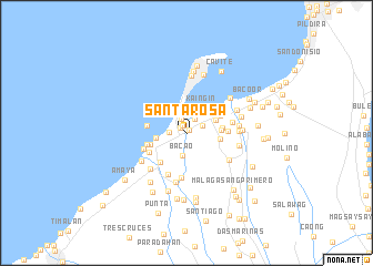 map of Santa Rosa