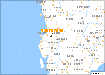 map of Santa Rosa