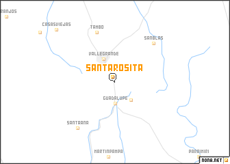 map of Santa Rosita