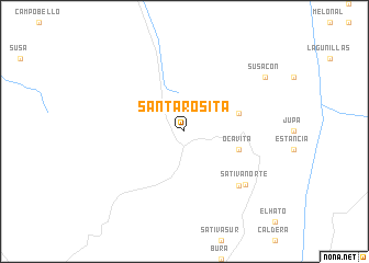 map of Santa Rosita