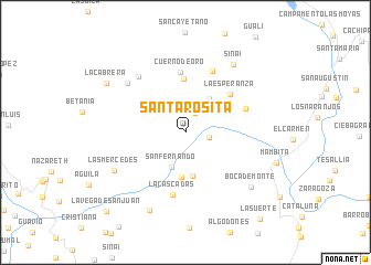 map of Santa Rosita