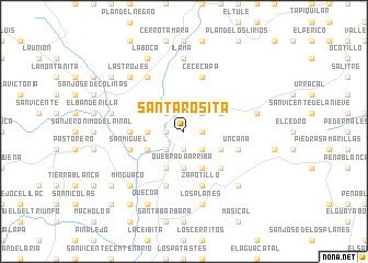 map of Santa Rosita