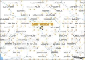 map of Santa Rosita