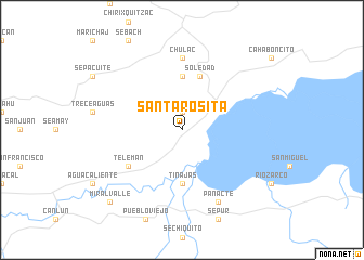map of Santa Rosita
