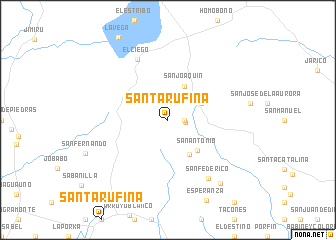 map of Santa Rufina