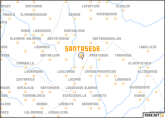 map of Santa Sede