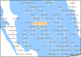 map of Santase