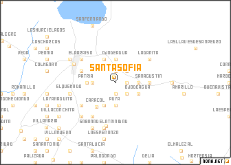 map of Santa Sofía