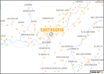 map of Santa Sofia