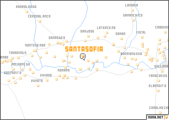 map of Santa Sofia