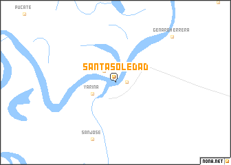 map of Santa Soledad