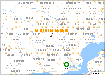 map of Santa Teresa Sur