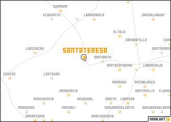 map of Santa Teresa