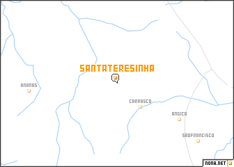 map of Santa Teresinha