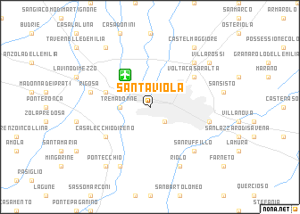 map of Santa Viola