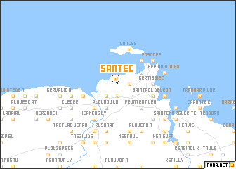 map of Santec