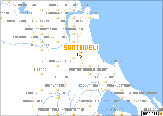 map of Santhiveli