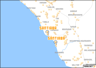 map of Santiaba