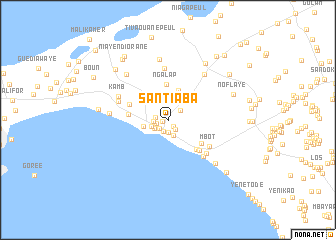 map of Santiaba