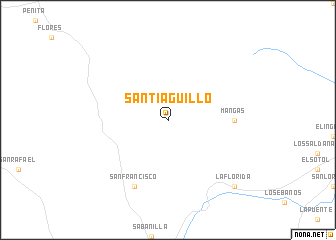 map of Santiaguillo