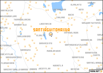 map of Santiaguito Maxdá