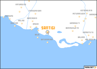 map of Santigi