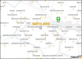 map of SantʼIlario