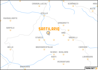 map of SantʼIlario