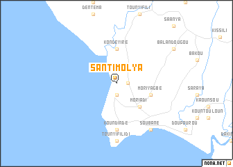 map of Santimolya