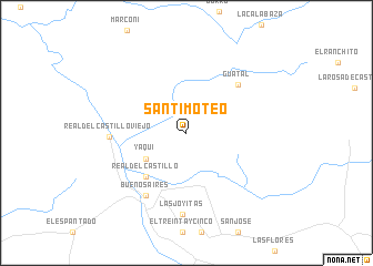 map of San Timoteo