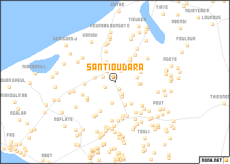 map of Santiou Dara