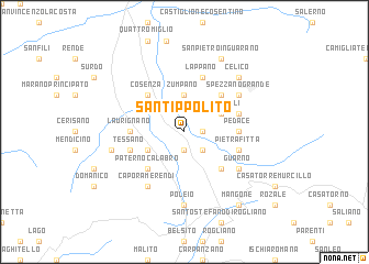 map of SantʼIppolito