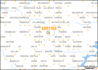 map of Santiso