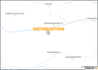 map of Santo Agostinho