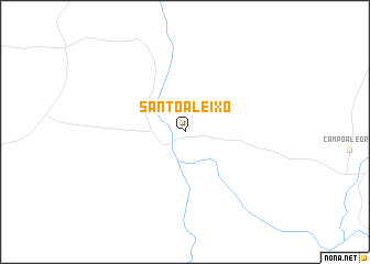 map of Santo Aleixo
