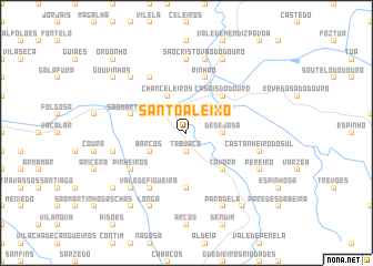 map of Santo Aleixo