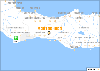 map of Santo Amaro