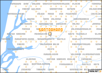 map of Santo Amaro