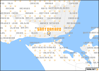 map of Santo Amaro