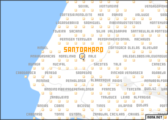 map of Santo Amaro