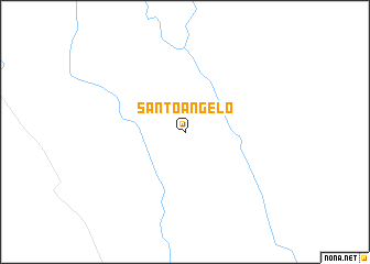 map of Santo Ángelo