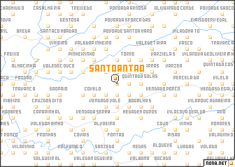 map of Santo Antão